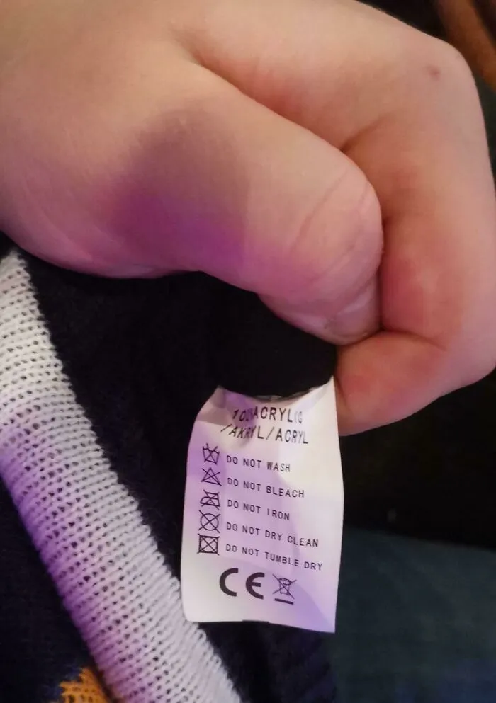 The Sweater I Bought Cannot Be Maintained