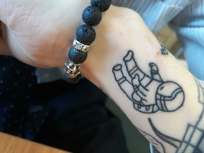 Still Healing, My Tiny Spaceman On My Wrist, Major Tom