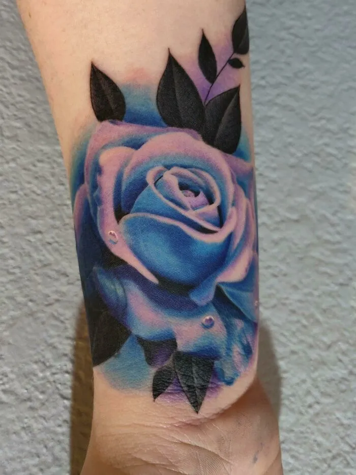 Rose Wrist Tattoo