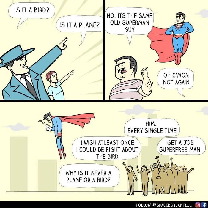 50 Funny Comics With Unexpected, Sometimes Dark Endings By SpaceboyCantLOL (New Pics)