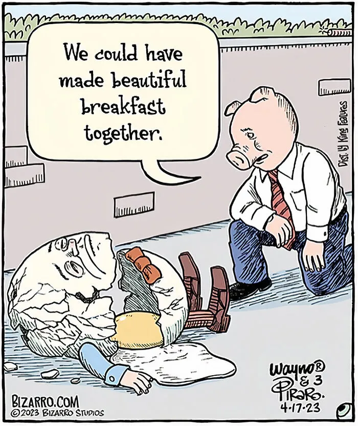 Dan Piraro’s 40 Silly And Funny Single-Panel Comics With Unexpectedly Absurd Situations (New Pics)