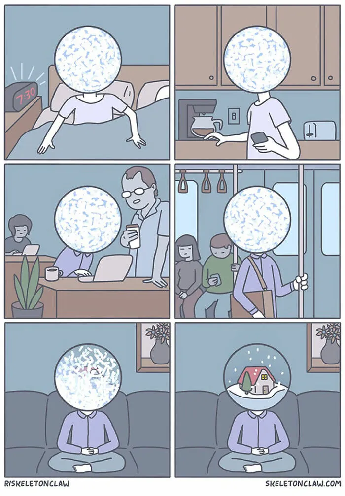 27 Funny And Sometimes A Little Dark Comics By Skeleton Claw (New Pics)