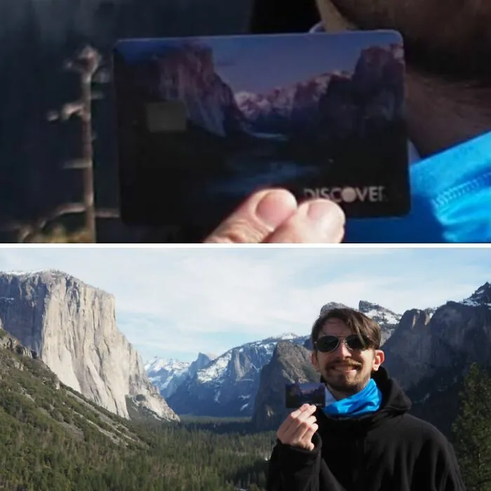 I Went To The Place That Is On My Discover Card