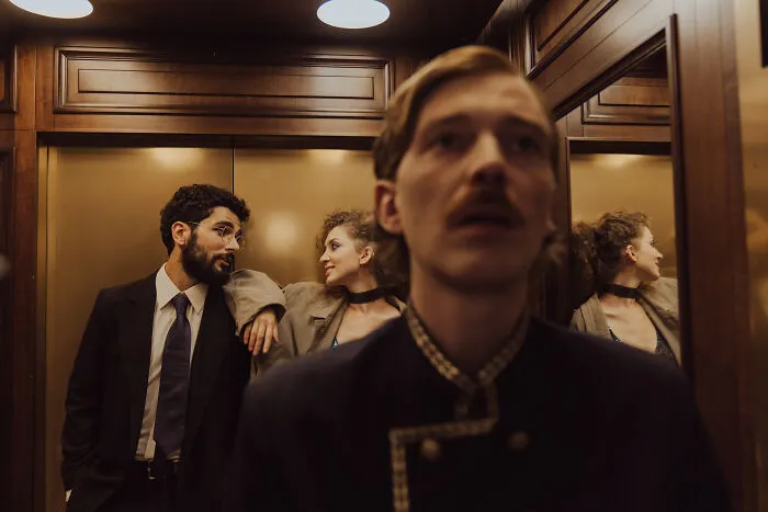 Accuse Someone Of Farting In An Elevator