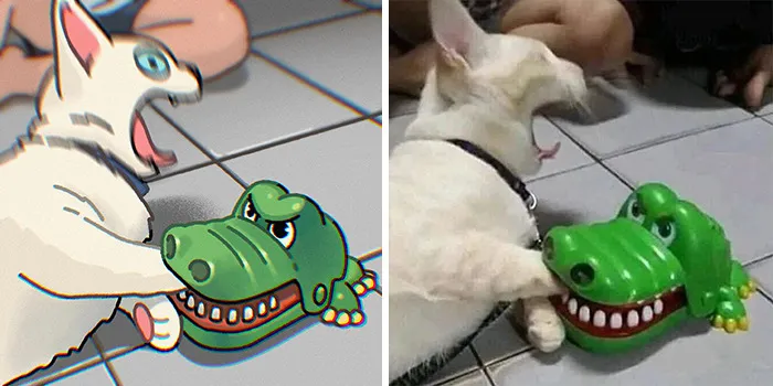 Funny Images Of Cats Found On The Internet Get Transformed Into Cute Illustrations By This Artist (31 Pics)