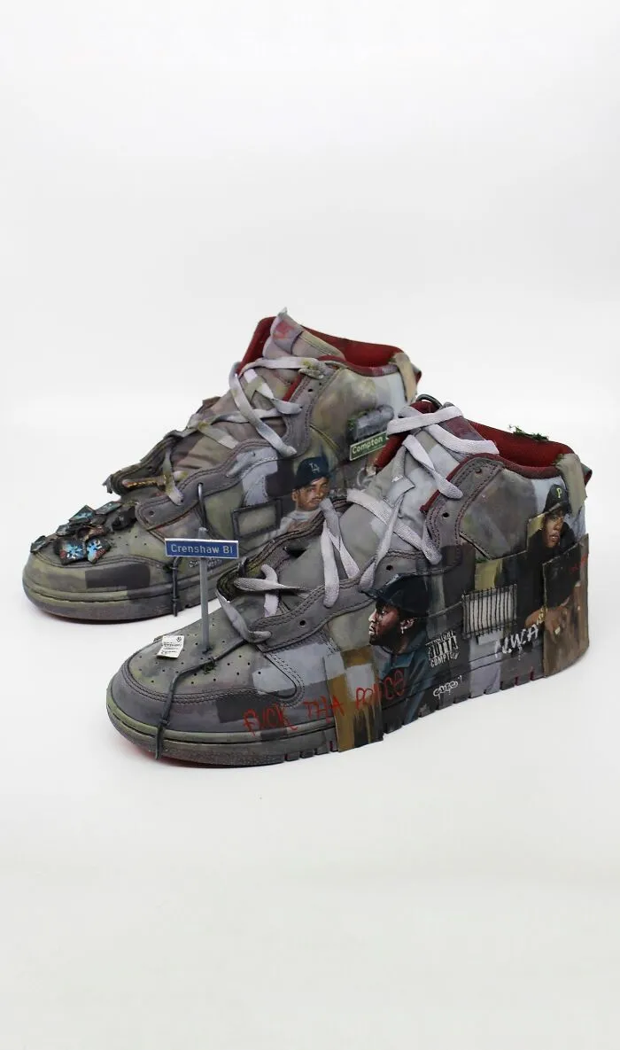 Nwa Dunks - Nike Dunk High Diorama