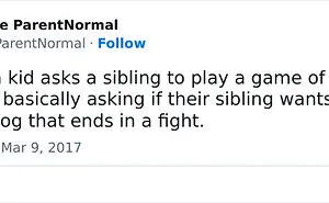 50 Hilarious Tweets From Parents That Sum Up What It’s Like Having To Raise Siblings