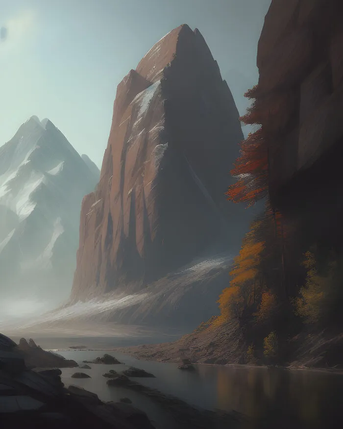 A Snowy Mountain
