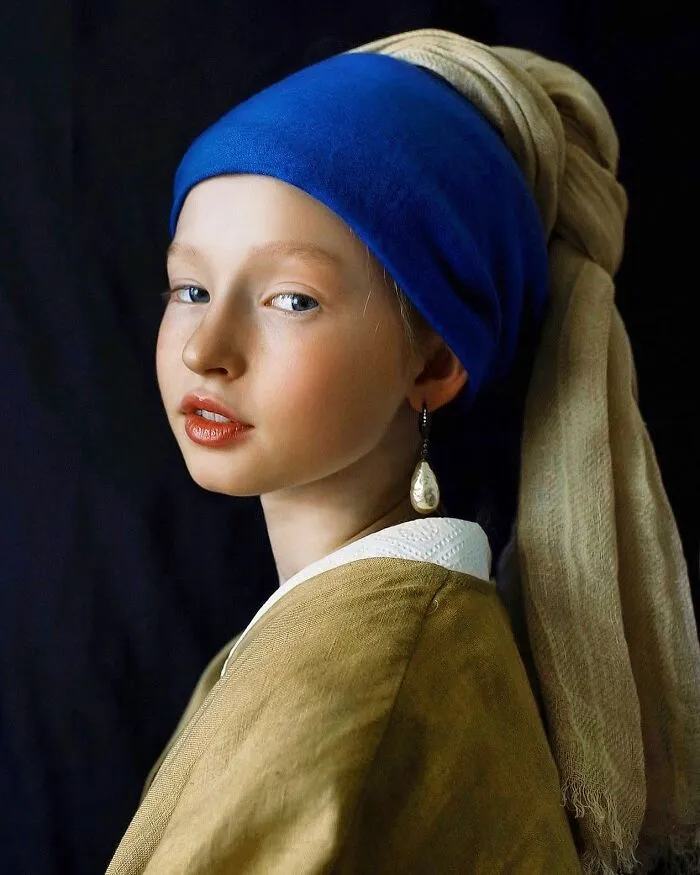 30 ‘Recreations’ Of The Painting ‘Girl With A Pearl Earring’ By Johannes Vermeer, Shared On Social Media