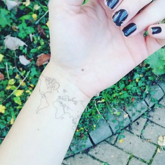 Map Tattoo
