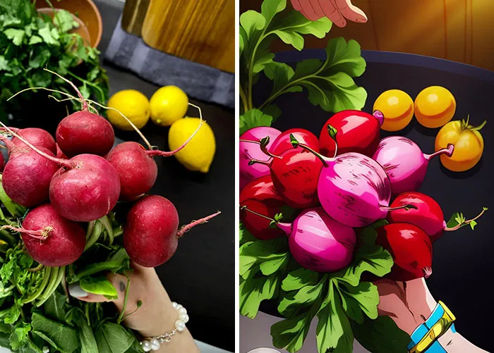 A Bouquet Of Ukrainian Radishes