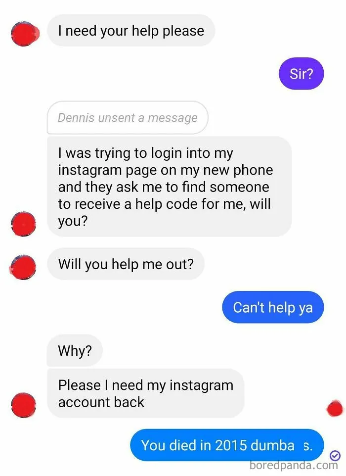 I Was Surprised To Get A Message From A High School Friend's Father