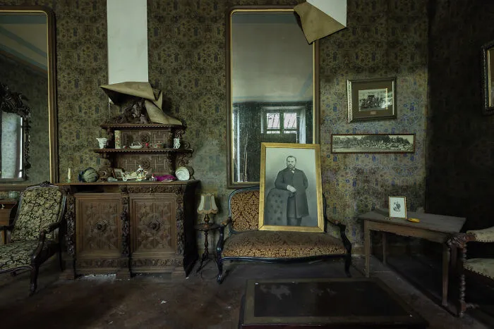 Portrait In A Large Room