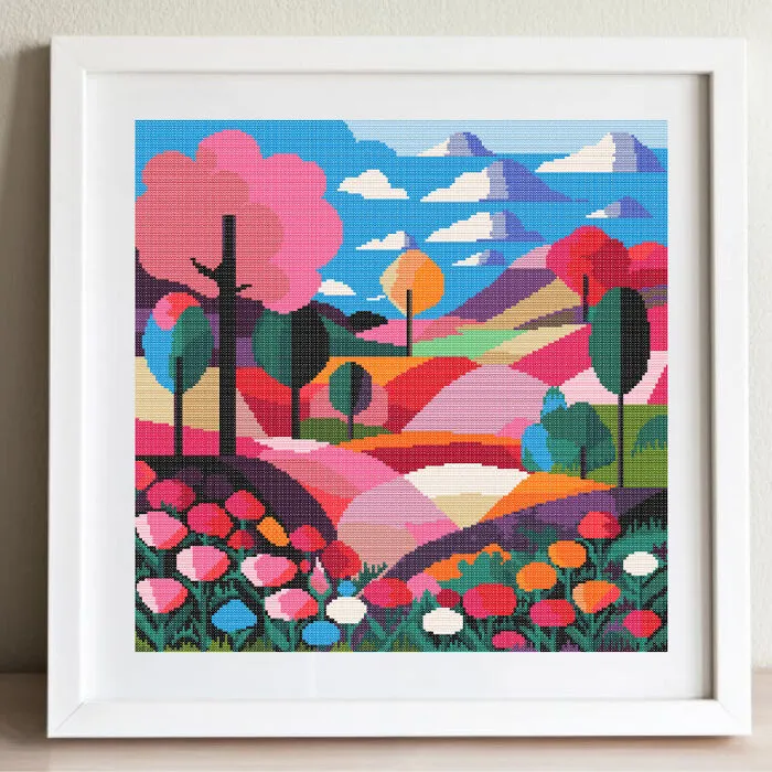 10 Simple But Unusual Cross-Stitch Patterns I Created