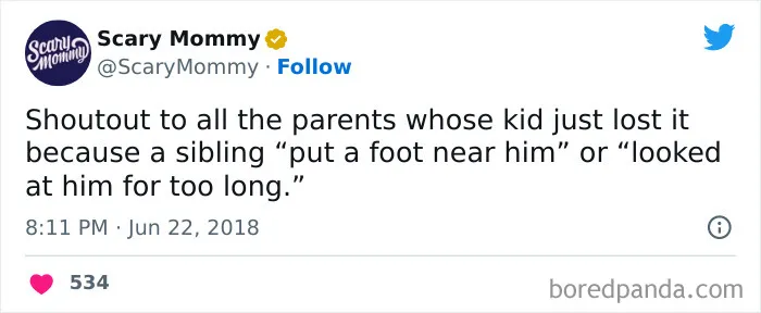 50 Hilarious Tweets From Parents That Sum Up What It’s Like Having To Raise Siblings