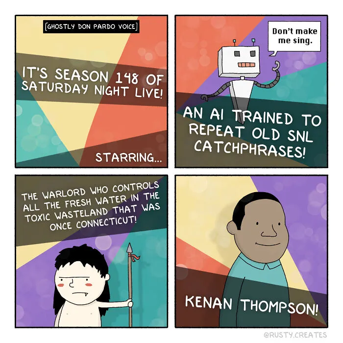 I Create Comics With Silly Humor And Random Twists, And Here Are 35 New Ones From This Year So Far