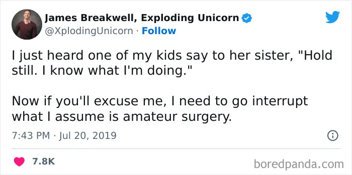 50 Hilarious Tweets From Parents That Sum Up What It’s Like Having To Raise Siblings