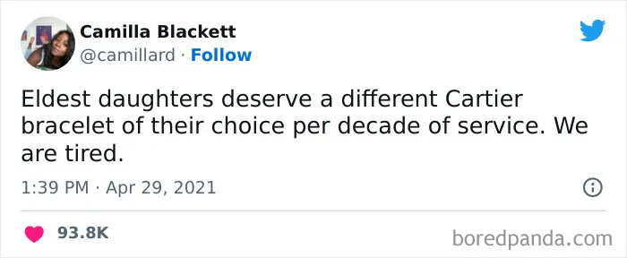 40 Unhinged Tweets From Eldest Daughters Who’ve Had Enough