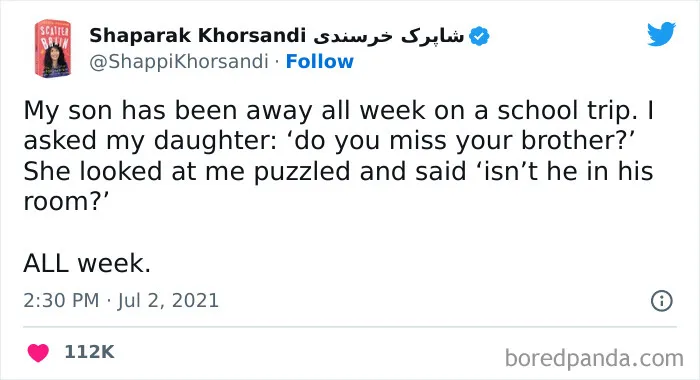 50 Hilarious Tweets From Parents That Sum Up What It’s Like Having To Raise Siblings