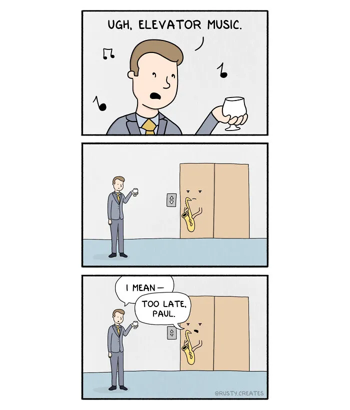 I Create Comics With Silly Humor And Random Twists, And Here Are 35 New Ones From This Year So Far