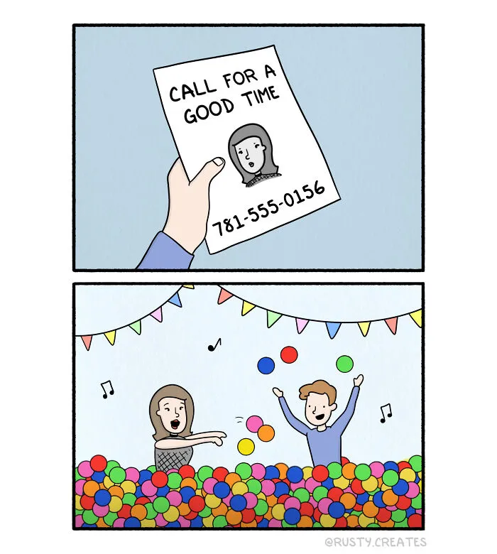 I Create Comics With Silly Humor And Random Twists, And Here Are 35 New Ones From This Year So Far