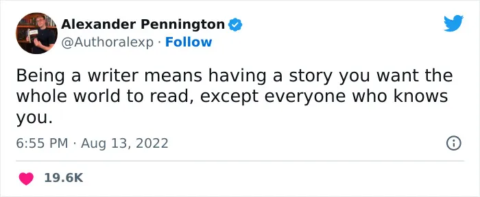 30 Comically Spot-On Tweets About Writing, Reading, And Everything In Between, As Pointed Out By This Author