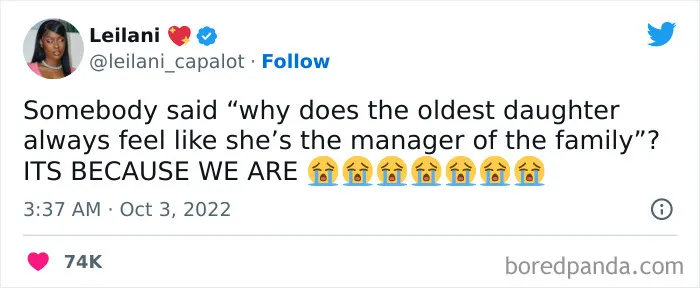 40 Unhinged Tweets From Eldest Daughters Who’ve Had Enough