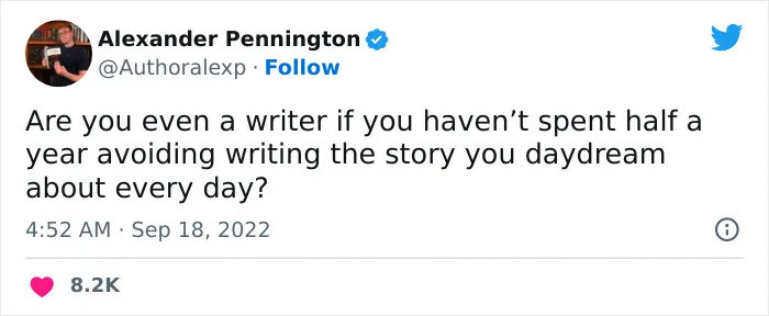 30 Comically Spot-On Tweets About Writing, Reading, And Everything In Between, As Pointed Out By This Author