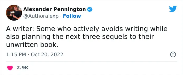 30 Comically Spot-On Tweets About Writing, Reading, And Everything In Between, As Pointed Out By This Author