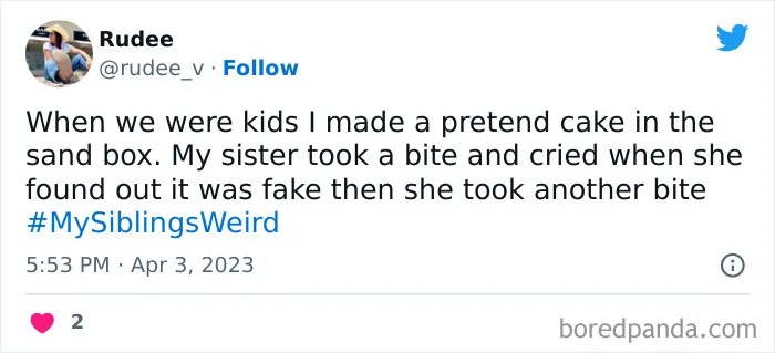 30 Of The Best Answers To Jimmy Fallon’s “My Sibling’s Weird” Challenge