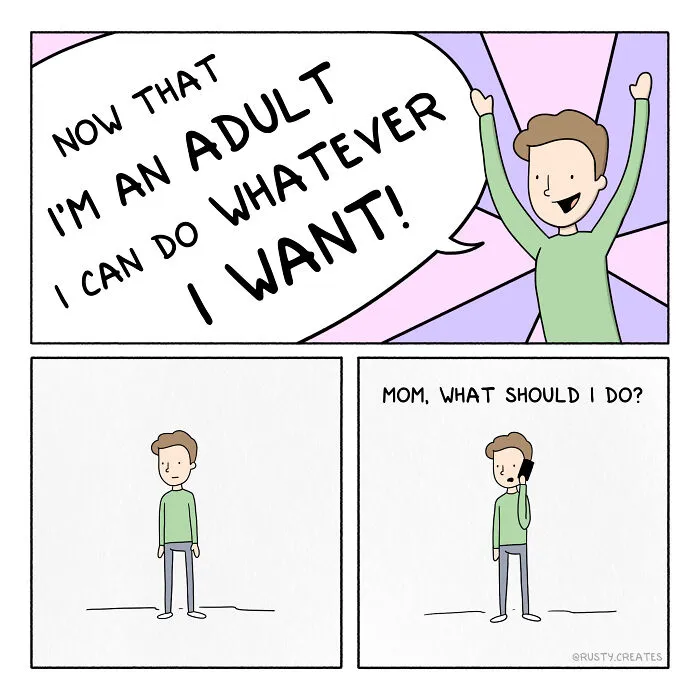 I Create Comics With Silly Humor And Random Twists, And Here Are 35 New Ones From This Year So Far