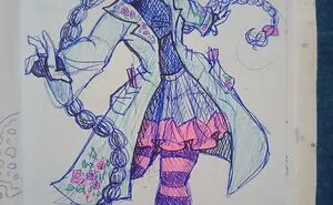 Hey Pandas, Show Us Your Most Favorite Or Treasured Drawing In Your Sketchbook (Closed)