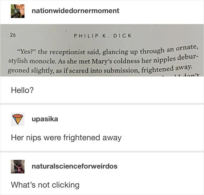 [clans Of The Alphane Moon By Philip K. Dick] How To Assert Your Dominance Over Other Women: Scare Their Nipples Off