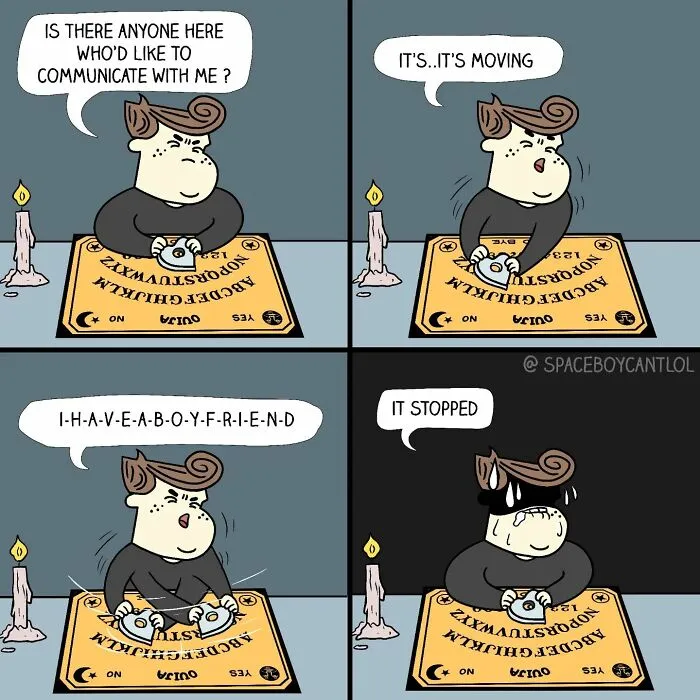 50 Funny Comics With Unexpected, Sometimes Dark Endings By SpaceboyCantLOL (New Pics)