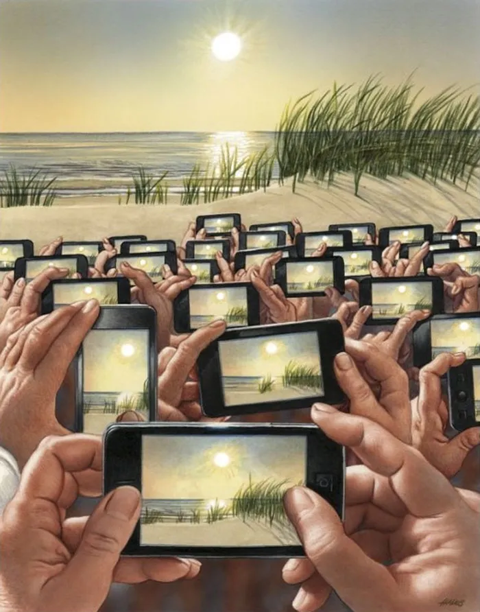 Lo que está mal con la sociedad actual captado en 28 nuevas y honestas ilustraciones de Gerhard Haderer