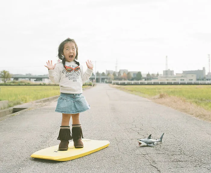 Japanese Photographer Has Taken The Cutest Pictures Of His Then 4-Year-Old Daughter (26 Pics)