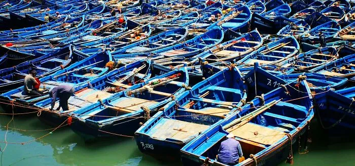 Fishing Boats In Marroco