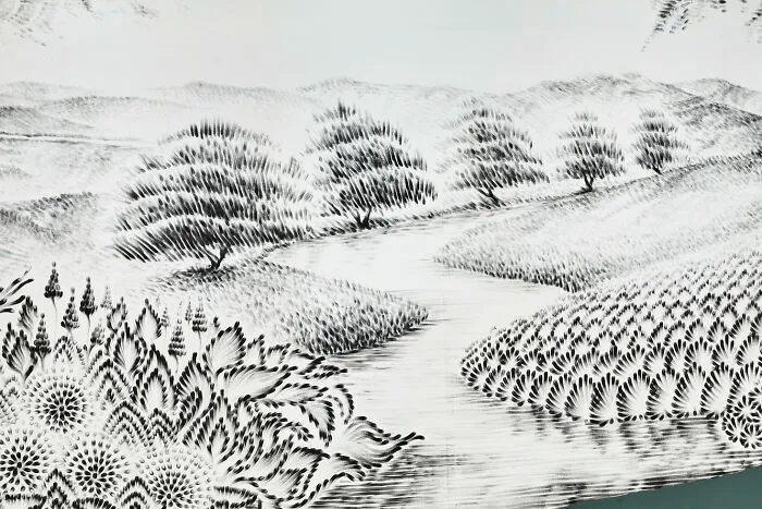 30 Incredible Drawings That Were Painted With Nothing But Fingers And Charcoal Dust By Judith Braun