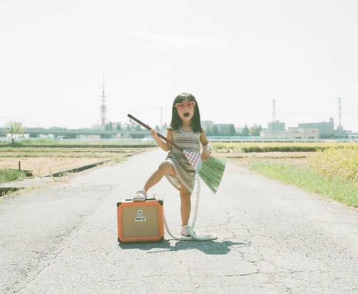 Japanese Photographer Has Taken The Cutest Pictures Of His Then 4-Year-Old Daughter (26 Pics)