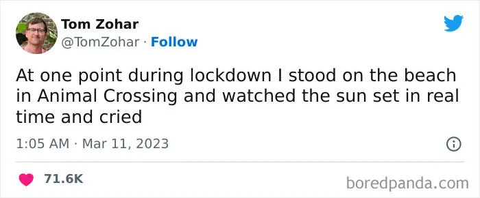 Study Claims The Mental-Health Crisis During The Pandemic Was Minimal, People Share The Most Unhinged Things They Did In Response (50 Tweets)