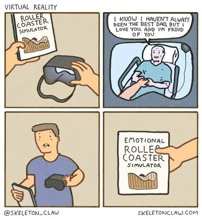 27 Funny And Sometimes A Little Dark Comics By Skeleton Claw (New Pics)