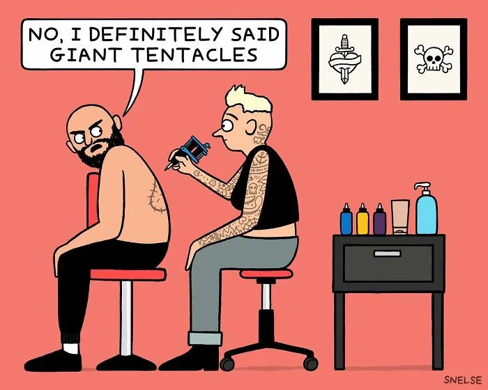 This Artist Makes Illustrations And Comics In Hopes Of Making People Chuckle, And Here Are 40 Of The Funniest Ones