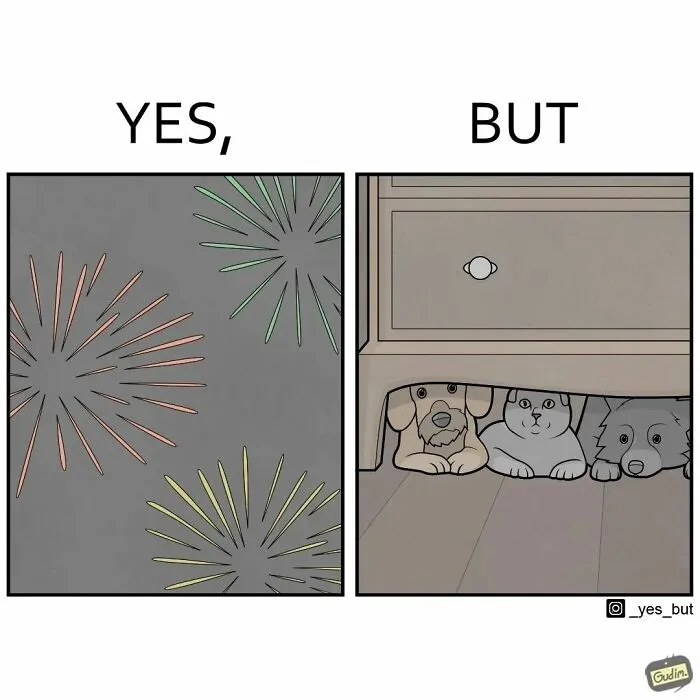 “Yes, But”: 35 Illustrations That Depict Our Society’s Contradictions (New Pics)