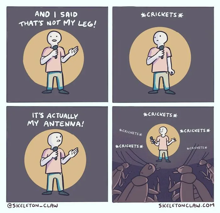 27 Funny And Sometimes A Little Dark Comics By Skeleton Claw (New Pics)