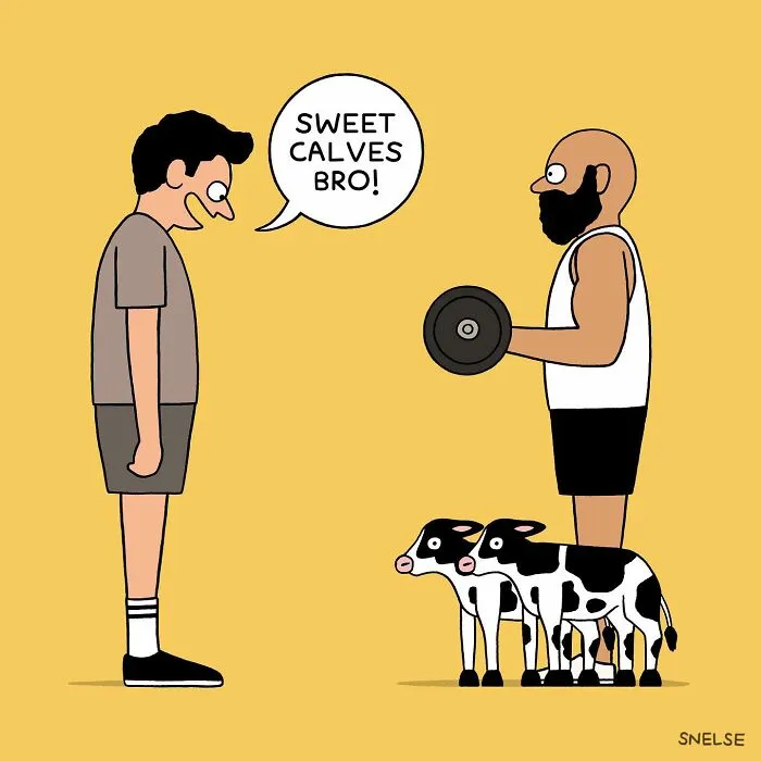 This Artist Makes Illustrations And Comics In Hopes Of Making People Chuckle, And Here Are 40 Of The Funniest Ones