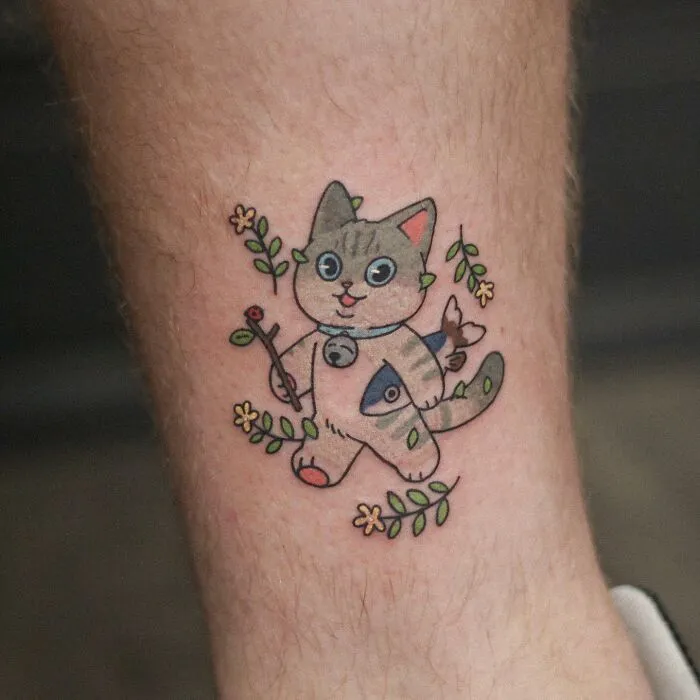 This Tattoo Artist Makes Adorable Animal-Themed Designs