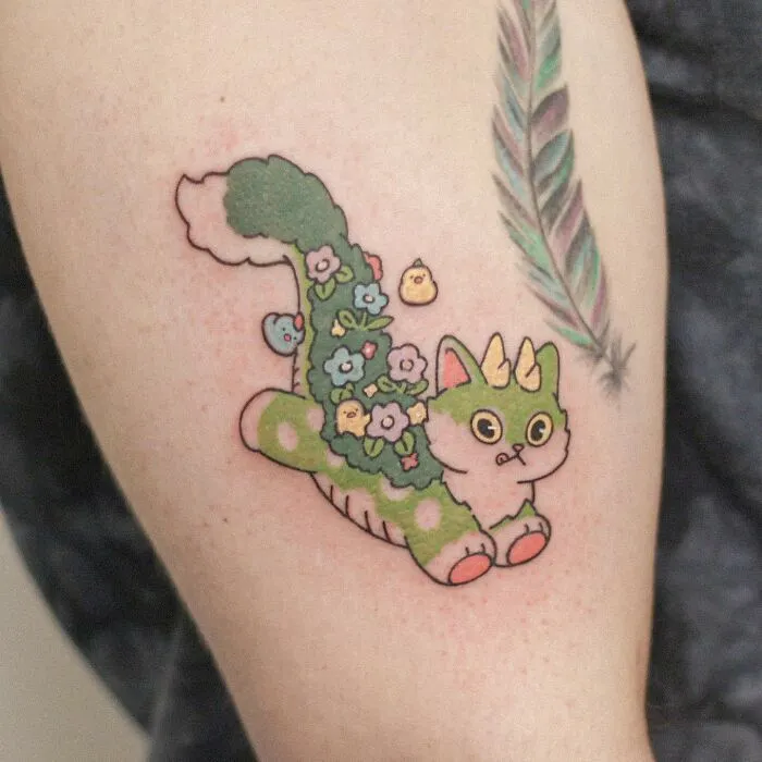 This Tattoo Artist Makes Adorable Animal-Themed Designs