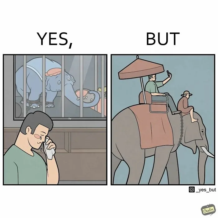 “Yes, But”: 35 Illustrations That Depict Our Society’s Contradictions (New Pics)