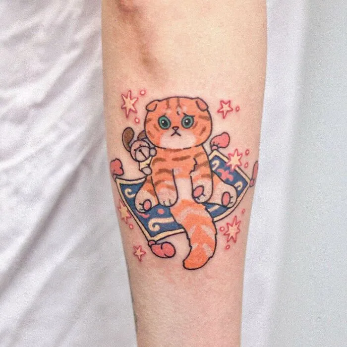 This Tattoo Artist Makes Adorable Animal-Themed Designs