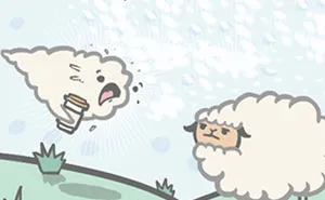 I Create Funny Comics With Slightly Dark Themes About The Adventures Of A Sheep And Cloud (40 Pics)